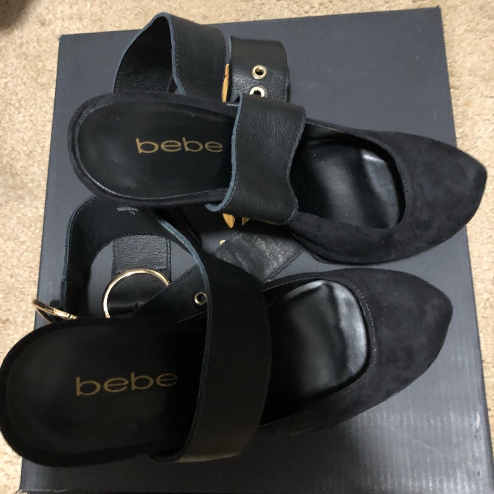 Black BeBe shoes!